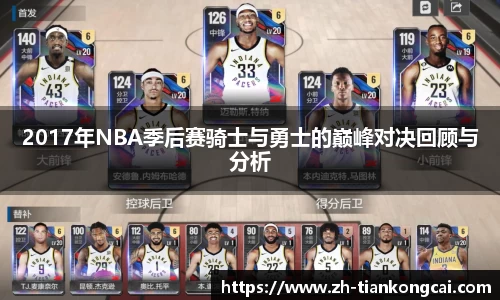 2017年NBA季后赛骑士与勇士的巅峰对决回顾与分析